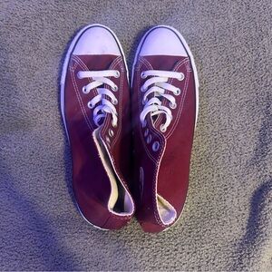 Converse Chuck Taylor All Star High-Top Sneakers - Maroon - Women’s 11 👟❤️